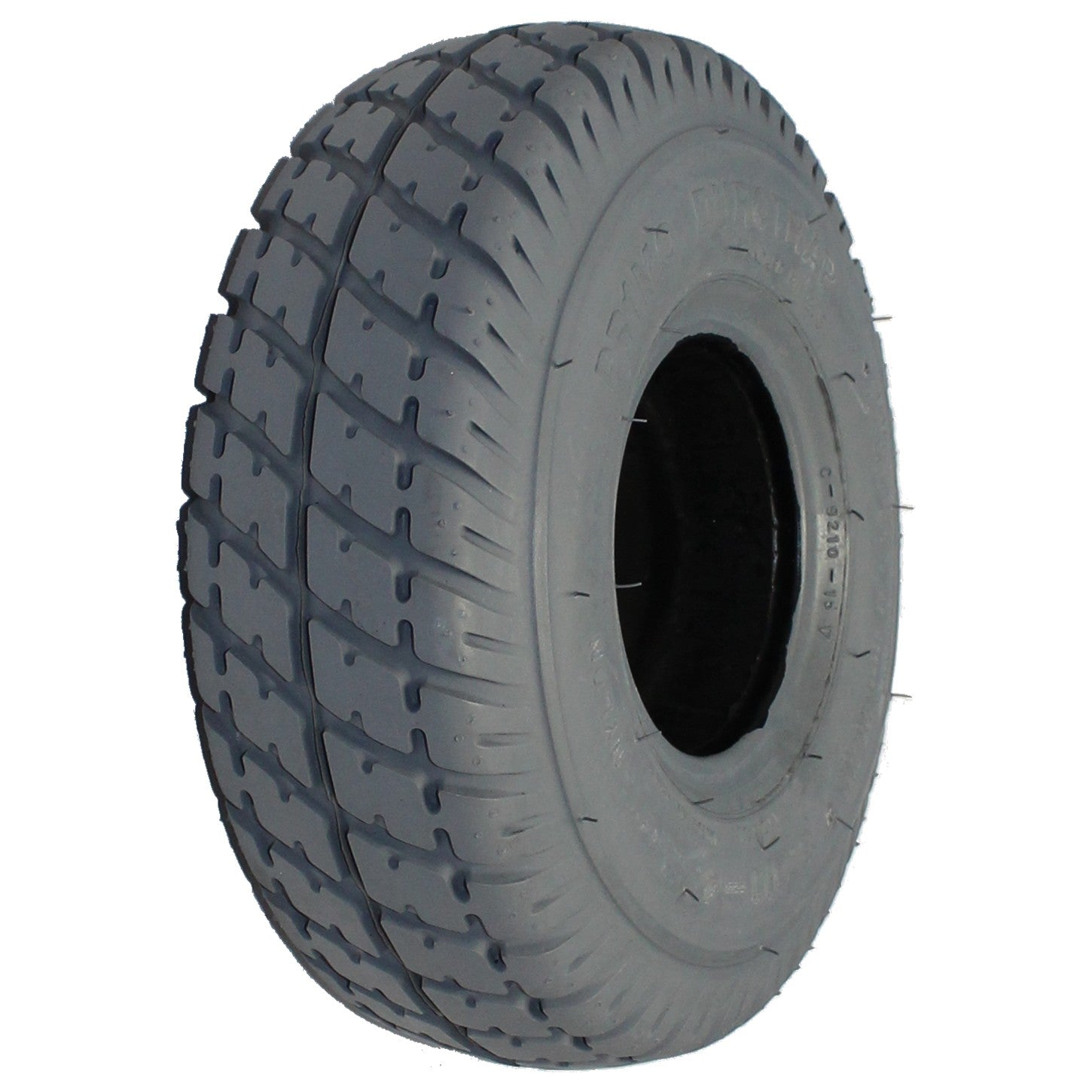 10 x 3 in. (3.00-4) Primo Durotrap Foam Filled Wheelchair and Scooter Tire - Angle view shown