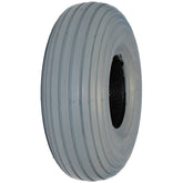 Angled view of the 10 x 3 in. (3.00-4) Primo Spirit Foam Filled Wheelchair and Scooter Tire