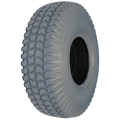 10 x 3 in. (3.00-4) Primo Powertrax Foam Filled Wheelchair and Scooter Tire shown in gray