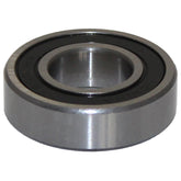 Angled view of 115 mm x 32 mm 6002RS Precision Wheelchair or Scooter Bearing used for caster fork stems