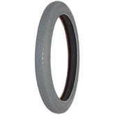 Angled view of the 16 x 1.75 in. (47-305) Wheelchair Street Tire showing - C-97 gray tread