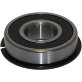 Angle view shown of the 17 mm x 40 mm 6203RS Precision Wheelchair or Scooter Bearing With Ring number B125