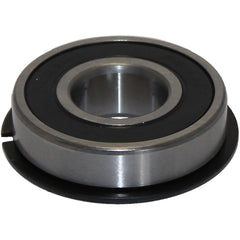 Angle view shown of the 17 mm x 40 mm 6203RS Precision Wheelchair or Scooter Bearing With Ring number B125