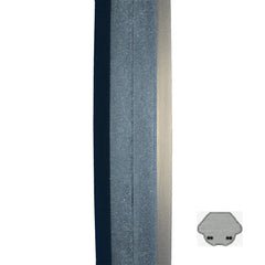 Close-up view showing the 24 x 1 in. Urethane Pyramid Wheelchair Tire (Invacare part U2222C) tread