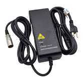 Top view of the replacement 24V 3.5A Battery Charger for Power Chairs and Mobility Scooters (UPG 71641 / 24BC3500T-4)