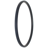 Angled view showing the 24 x 1 in. Urethane Wheelchair Tire with Pyramid Design commonly used in hospitals