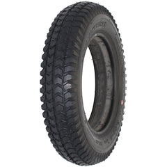 3.00-8 (14 x 3 in.) Primo Powertrax Foam Filled Wheelchair Tire in Black - Angled view shown