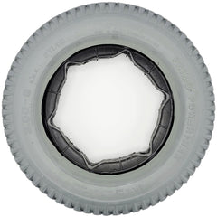 3.00-8 (14 x 3 in.) Primo Powertrax Foam Filled Wheelchair Tire
showing star foam fill for Pride Quantum wheelchairs