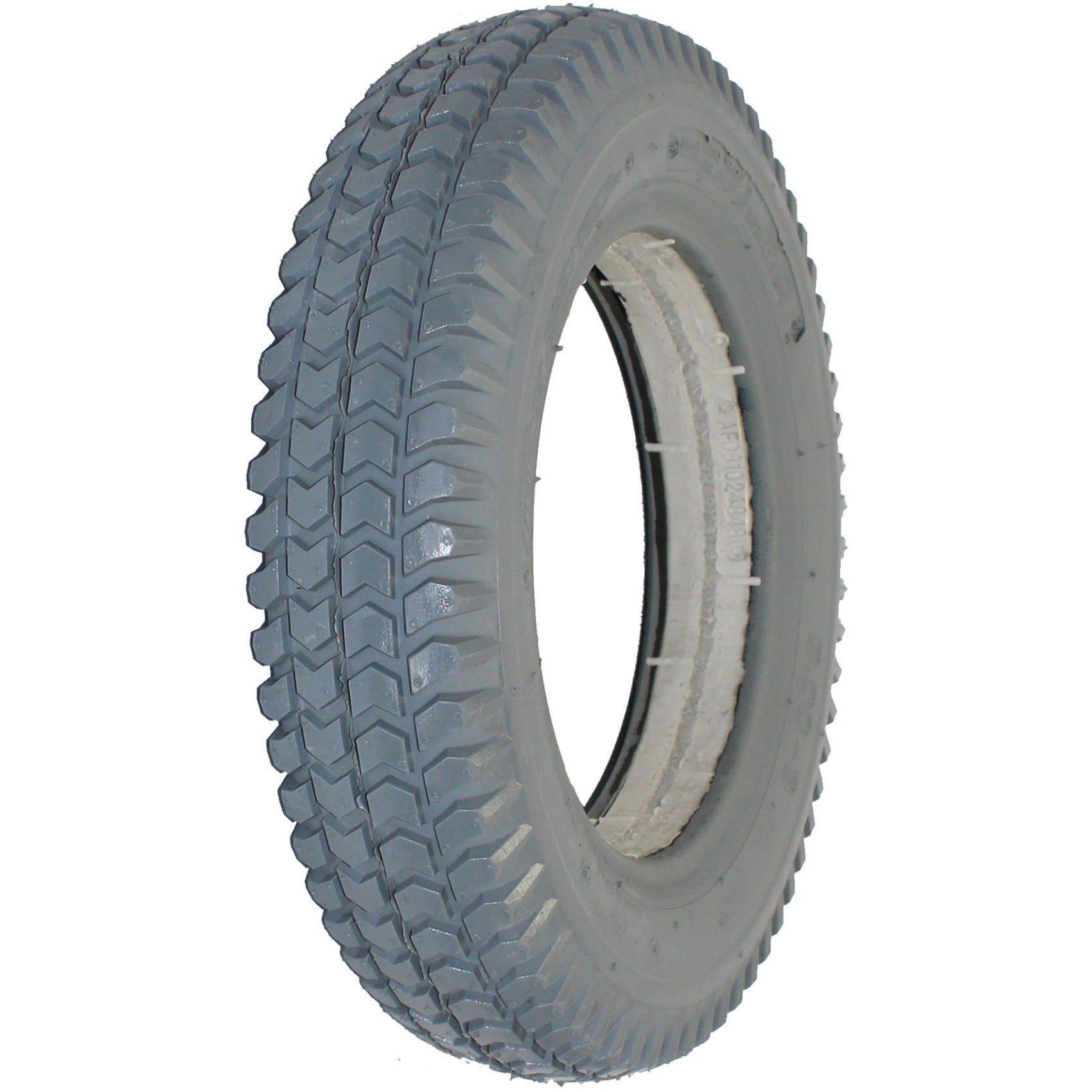 3.00-8 (14 x 3 in.) Primo Powertrax HD Foam Filled Wheelchair Tire angled view showing C248 tread
