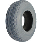 4.10 x 3.50-6 Primo Ability Foam Filled Wheelchair and Scooter Tire - Angled view showing C168G knobby tread.