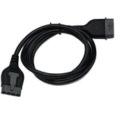 Angled view of the 40" Extension Cable for VR2 Joystick for Power Chairs