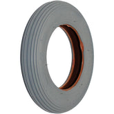 Angled view of 6 x 1 1/4 wheelchair and scooter tire with C179 rib tread pattern