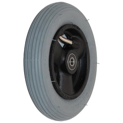 6 x 1 1/4 in. Primo Hollow Spoke Wheelchair Caster Wheel with Pneumatic Tire and Tube - Angle view shown