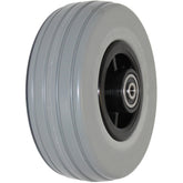 Angled view of 6 x 2 in. Quantum 6000Z, Quantum 6400Z, Q6 Edge Replacement Wheelchair Caster Wheel (Compare to WHLASMB2130) showing tire profile