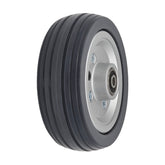 The replacement 6 x 2 in. Gray Caster Wheel Assembly for Jazzy J6 Power Wheelchairs fits the Jazzy J6 and Quantum Q610 power wheelchairs.