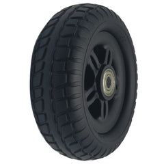 Angled view of the 7 x 2 in. (7x60) Front Solid Tire Assembly for Roadster 4 Scooter