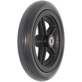 8 x 1 1/4 in. 5 Spoke Wheelchair Caster Wheel with 1 1/2 in. Hub - Angled view shown