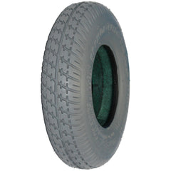 8 x 2 in. (200x50) Primo Durotrap Foam Filled Wheelchair and Scooter Tire scooter tire angled view showing C9210 tread