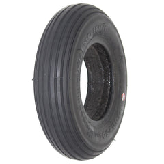 8 x 2 in. (200 x 50) Primo Spirit Foam Filled Wheelchair and Scooter Tire angled view in black shown