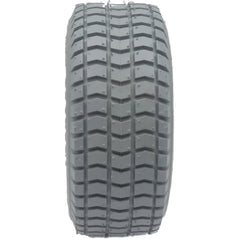 Close up view of the 9x3.50-4 Foam Filled Wheelchair Tire with C-203G Primo Grande Knobby Tread