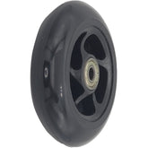 Angled view of the Anti Tip Front Caster Wheel for Merits AVID Axcel Power Wheelchair P335 model