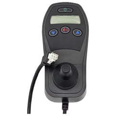 Close up of the 4 Key Q-Logic NE Joystick Controller For Pride Quantum Power Wheelchairs Pride Mobility Part CTLDC1554