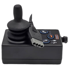 The VR2 Attendant Joystick Controller for Power Wheelchairs (PG Drives D50872) provides precise power chair control for attendants. PG Drives Technology D50872.01