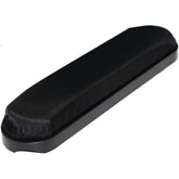 Angled view of 10 inch Desk Length Nylon Wheelchair Armrest Pad