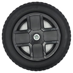 Top view showing The 2.2x13 Drive Wheel Assembly for Pride Jazzy EVO 613 Power Wheelchair (12.5 in). Pride Part DGN2005417