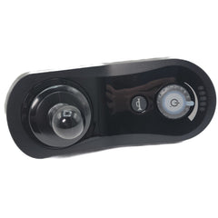 Top view of Dynamic LiNX Joystick For Pride Drive Merits Power Wheelchairs (DLX-REM060-A) showing joystick buttons