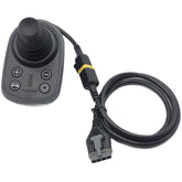 Top view of the GC2 and GC3 Joystick Remote for Power Wheelchairs compatible with D51934.01 and D51157.01