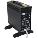 Angled view of the Invacare 8 Amp Battery Charger for Power Wheelchair and Scooters by Winsunny number 1123249