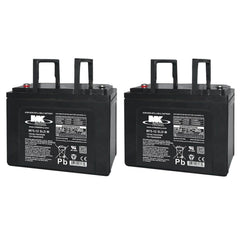 Replacement MK M75-12 SLD M (75 Ah) 12v AGM Wheelchair and Scooter Battery.