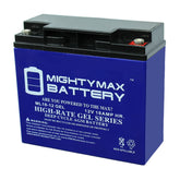12v (18 Ah) GEL Powerchair and Scooter Battery number ML18-12GEL
