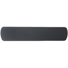 Top view of the Pride Quantum Edge Full Length Armrest Pad for Tru-Balance 3 (TB3) Seating with 14 Inch long in black