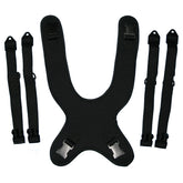 Front view of the Wheelchair Chest Harness Standard Fit with Hyper-Cel showing number IC11041