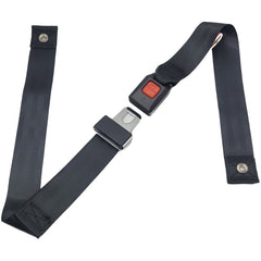 Close up view of the Wheelchair Seat Belt with Auto Style Push Button Buckle for Positioning