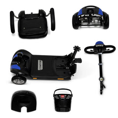 Z-4 Ultra-Light Electric Mobility Scooter with Quick-Detach Frame