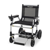 Experience unmatched freedom with the portable lightweight Zoomer Electric Folding Power Chair by Journey Health. Shown in black