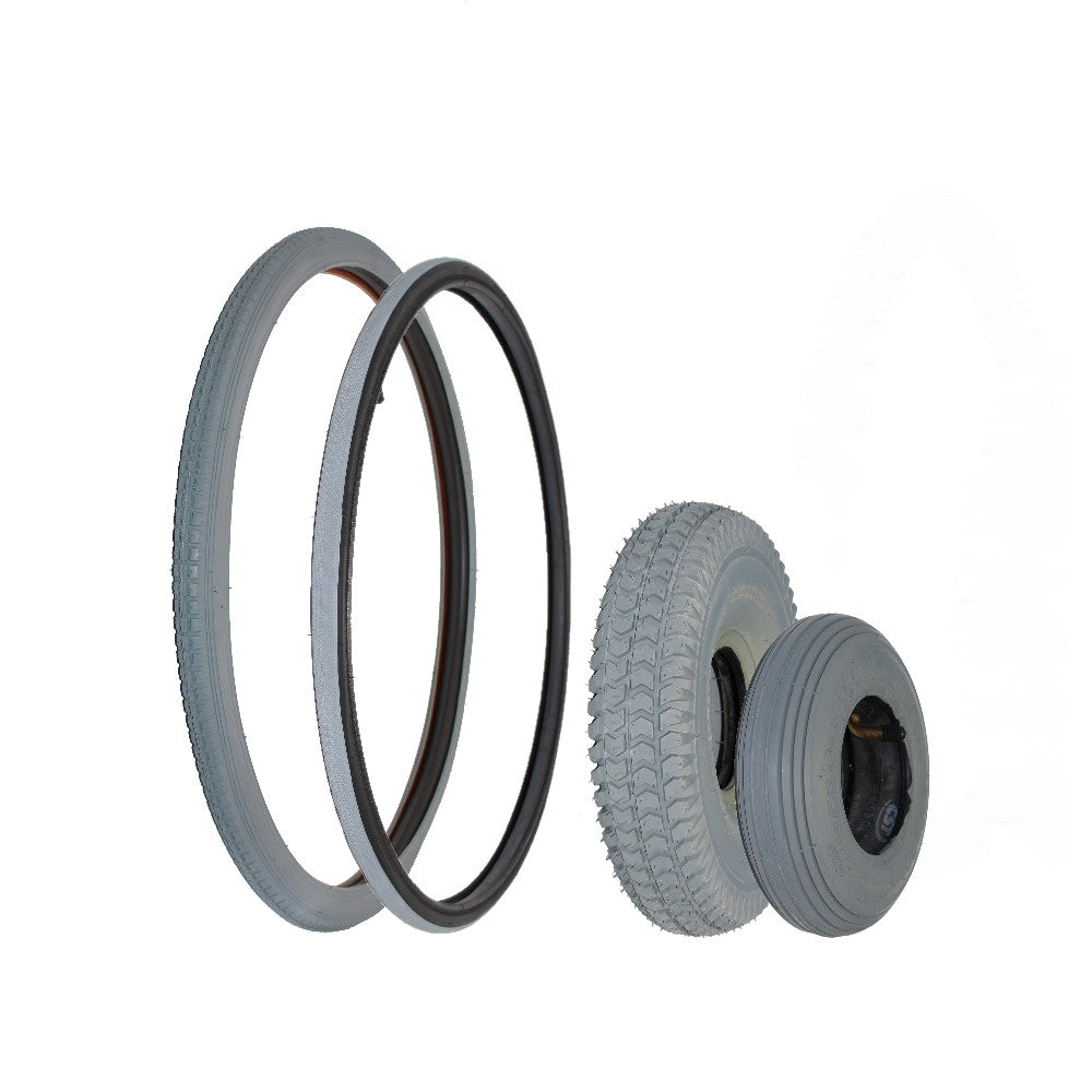 Pneumatic Wheelchair & Scooter Tires – Air-Filled for Comfort ...