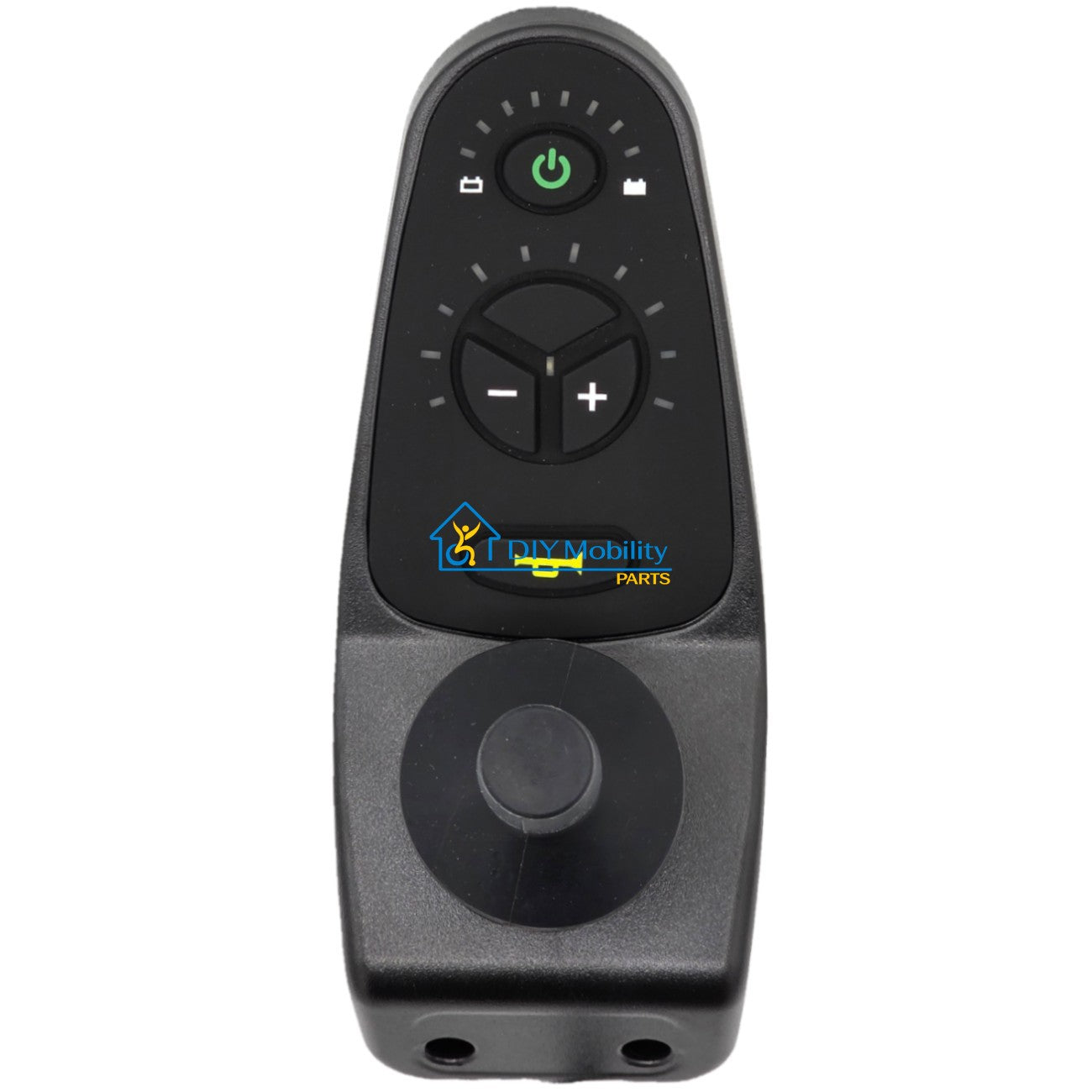Top view of the replacement Joystick controller for Journey Zoomer Electric Power Chair showing keypad