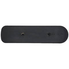 Bottom view of the 10 in. Short Armrest Pad for Merits Scooters and Power Chairs showing mounting holes