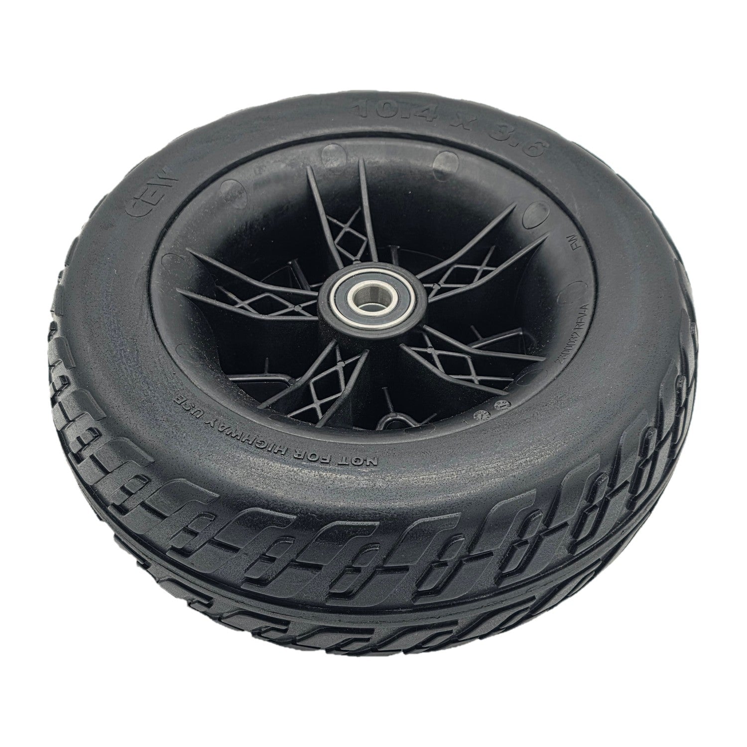 10.4x3.6 Front Wheel Assembly for Pride Victory Platinum Electric Scooter