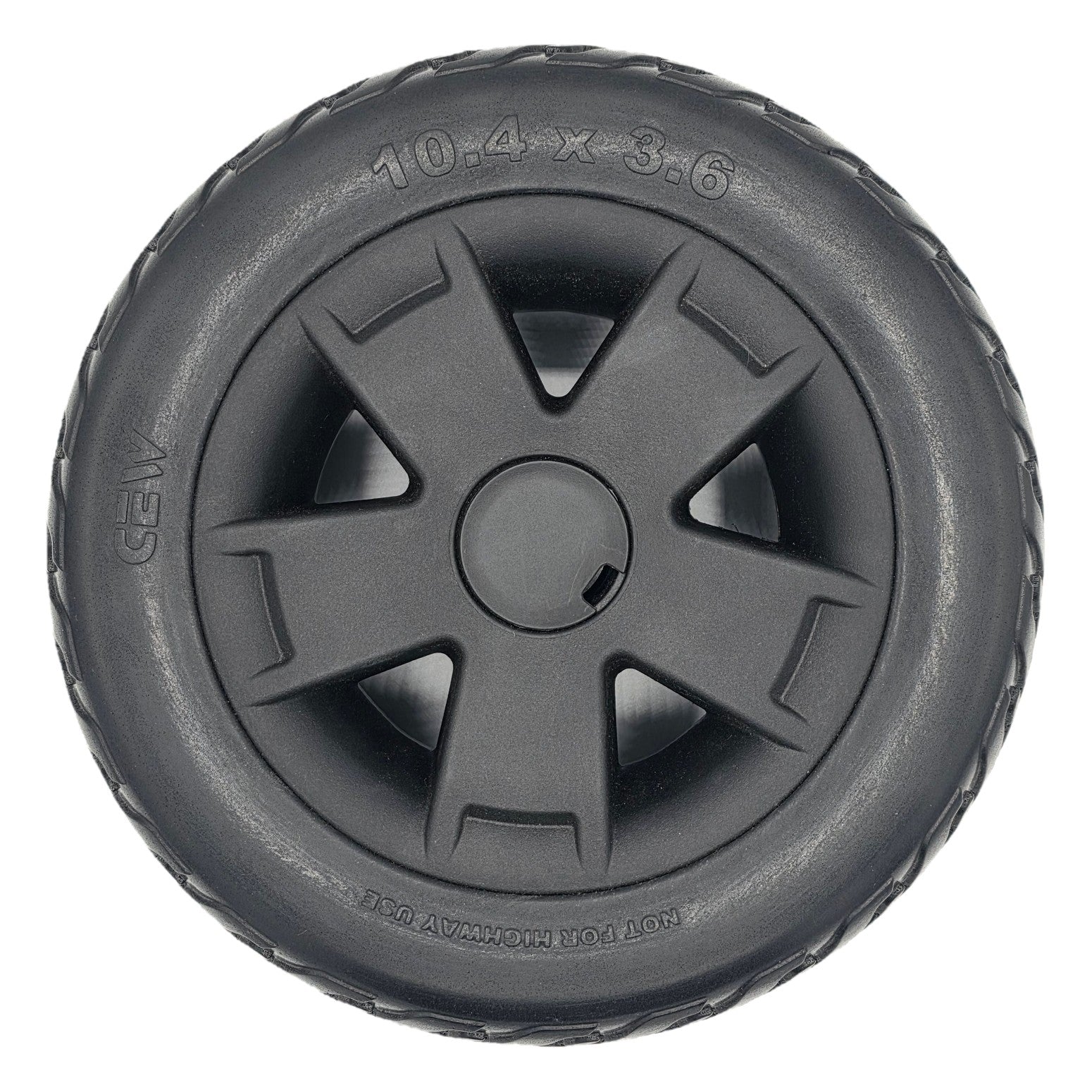 10.4x3.6 Front Wheel Assembly for Pride Victory Platinum Electric Scooter