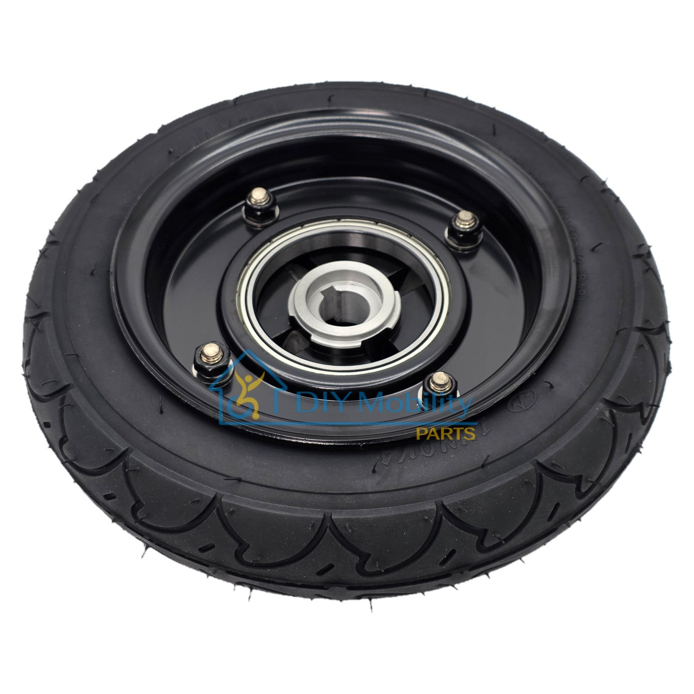 The 10x2 in. Rear Drive Wheel for Journey Zoomer Folding Power Chair features an easy to install drive tire. Left 08370LFT, Right 08370RGT
