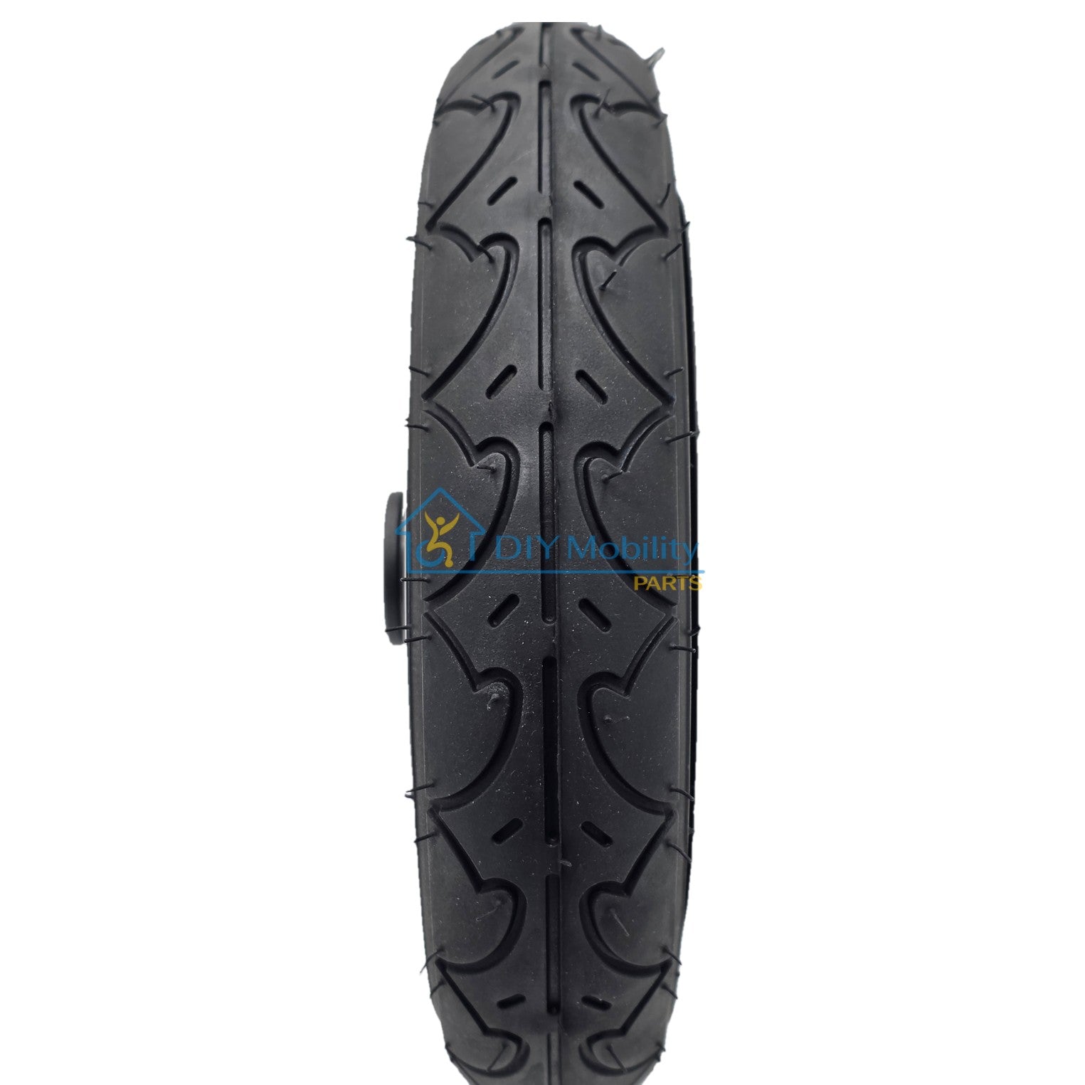 The 10x2 in. Rear Drive Wheel for Journey Zoomer Folding Power Chair features an easy to install drive tire. Left 08370LFT, Right 08370RGT