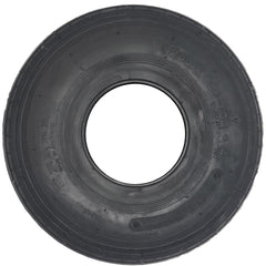 Side view of the 10 x 3 in. (3.00-4) Kenda Ribbed Wheelchair / Scooter Tire in Black for mobility chairs
