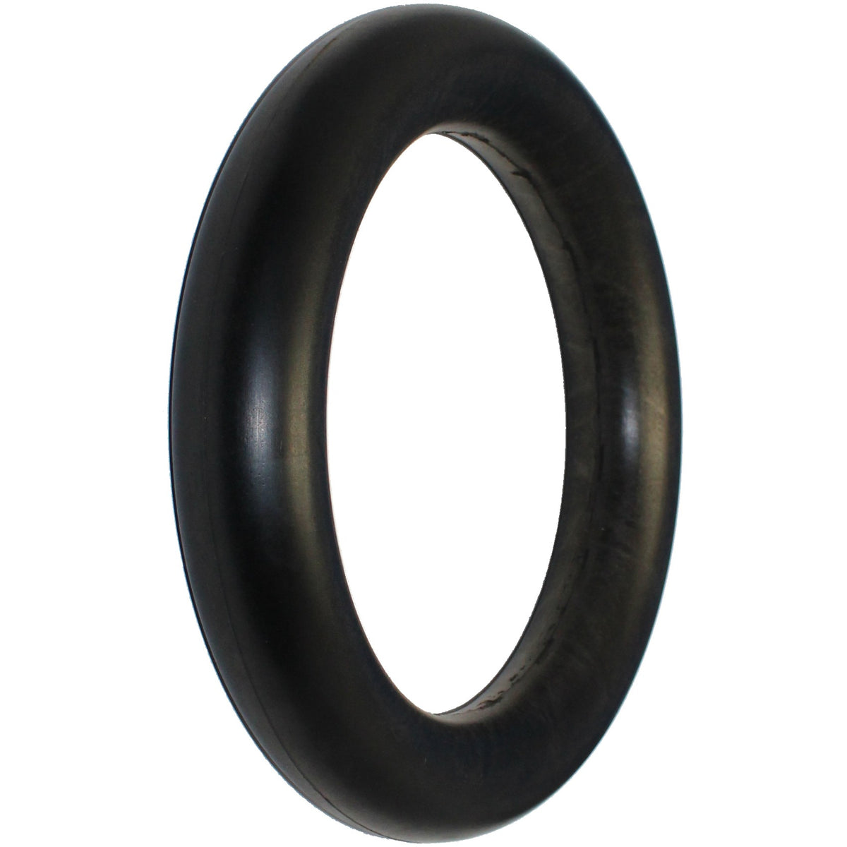 Angled view of 12 1/2 x 2 1/4 in. Solid (Flat-Free) Urethane Wheelchair Inner Tube Insert