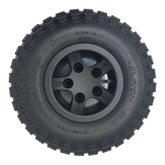 Upgrade your Quantum power wheelchair with 14x4 off-road tires. Wider traction, 4-ply durability, and easy install. Fits Q6 Edge, 4Front, and Stretto models.