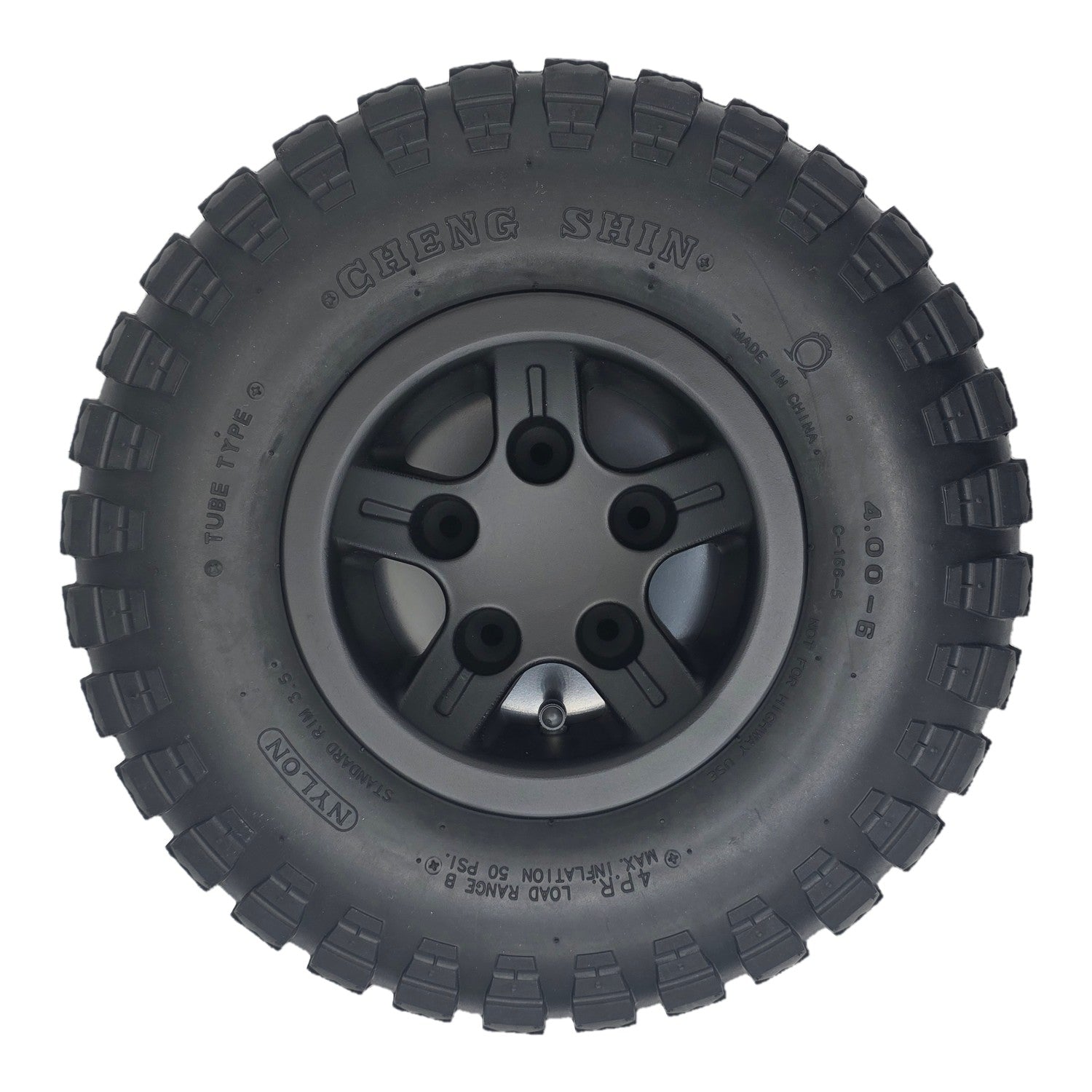 Upgrade your Quantum power wheelchair with 14x4 off-road tires. Wider traction, 4-ply durability, and easy install. Fits Q6 Edge, 4Front, and Stretto models.